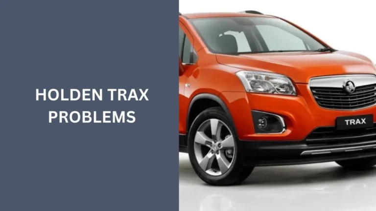 holden trax problems