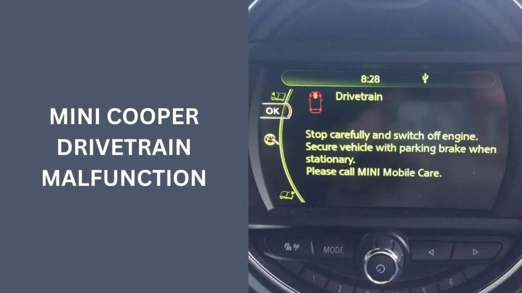 Mini Cooper Drivetrain Malfunction