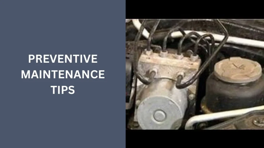 Preventive Maintenance Tips