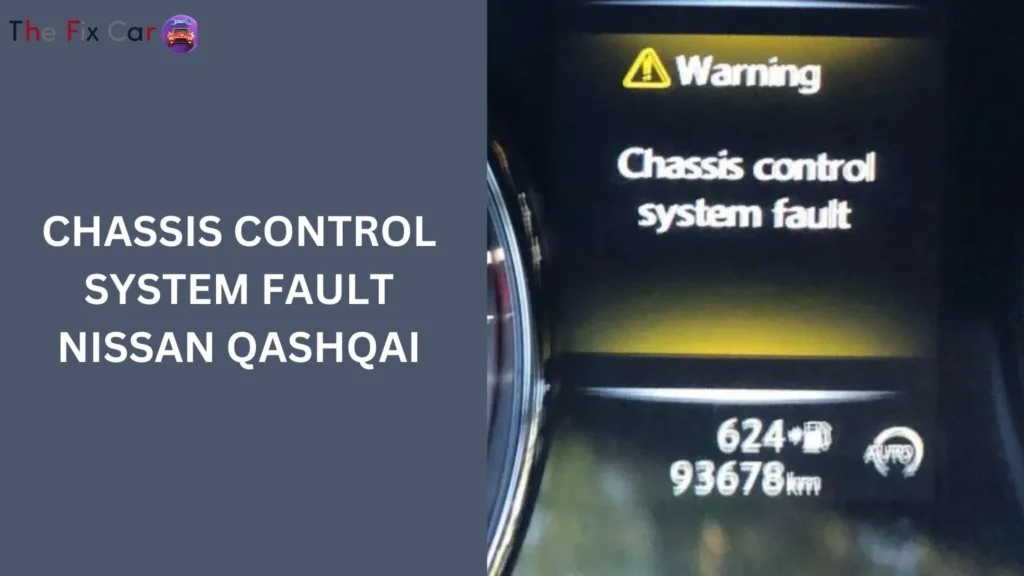 Chassis Control System Fault Nissan Qashqai