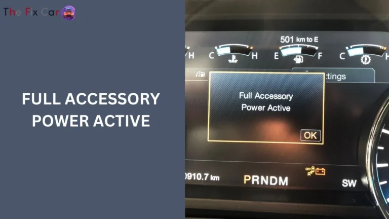 Full Accessory Power Active