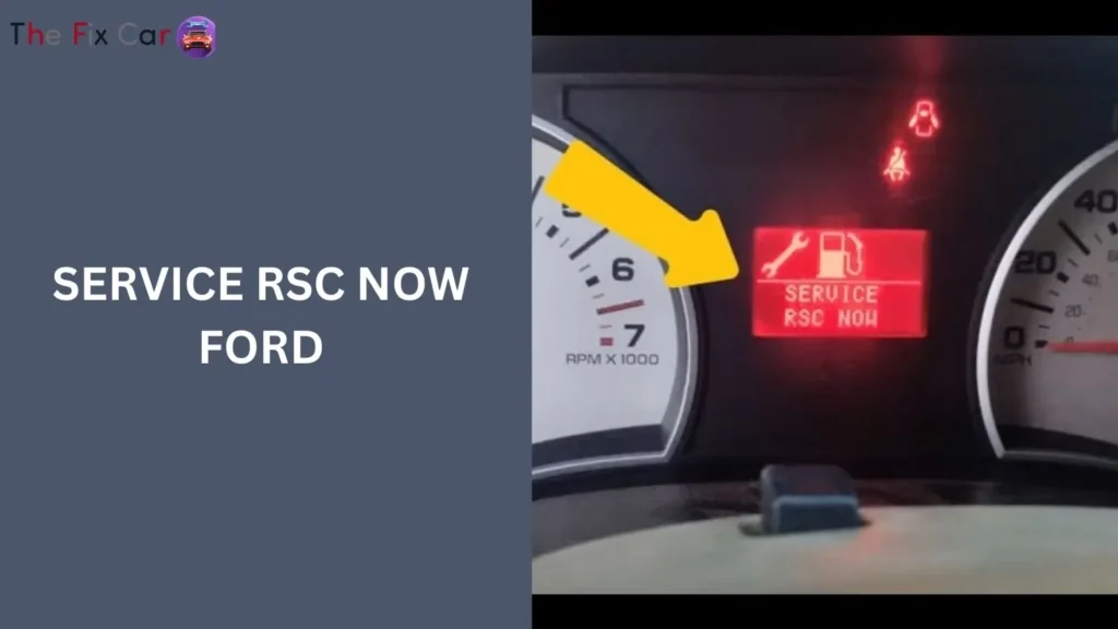 Service RSC Now Ford