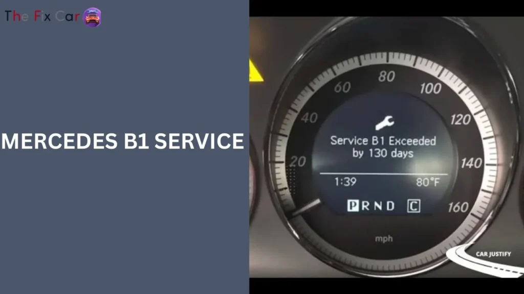 Mercedes B1 Service